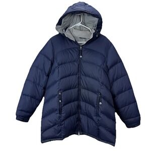 L.L. Bean Navy Blue Puffer Jacket
